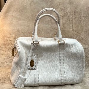 Fendi white bag